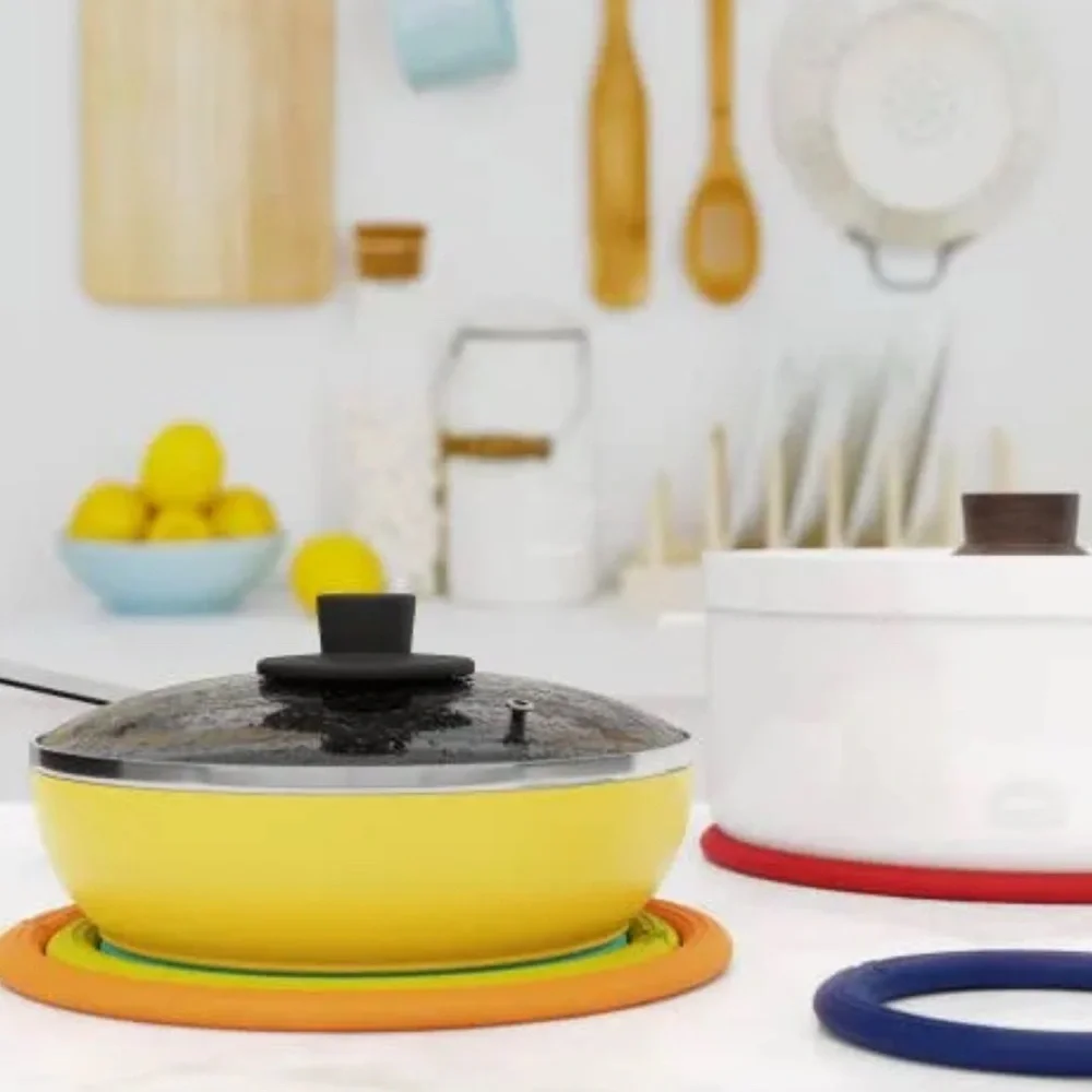 Fiesta Colorful Silicone Trivet Set